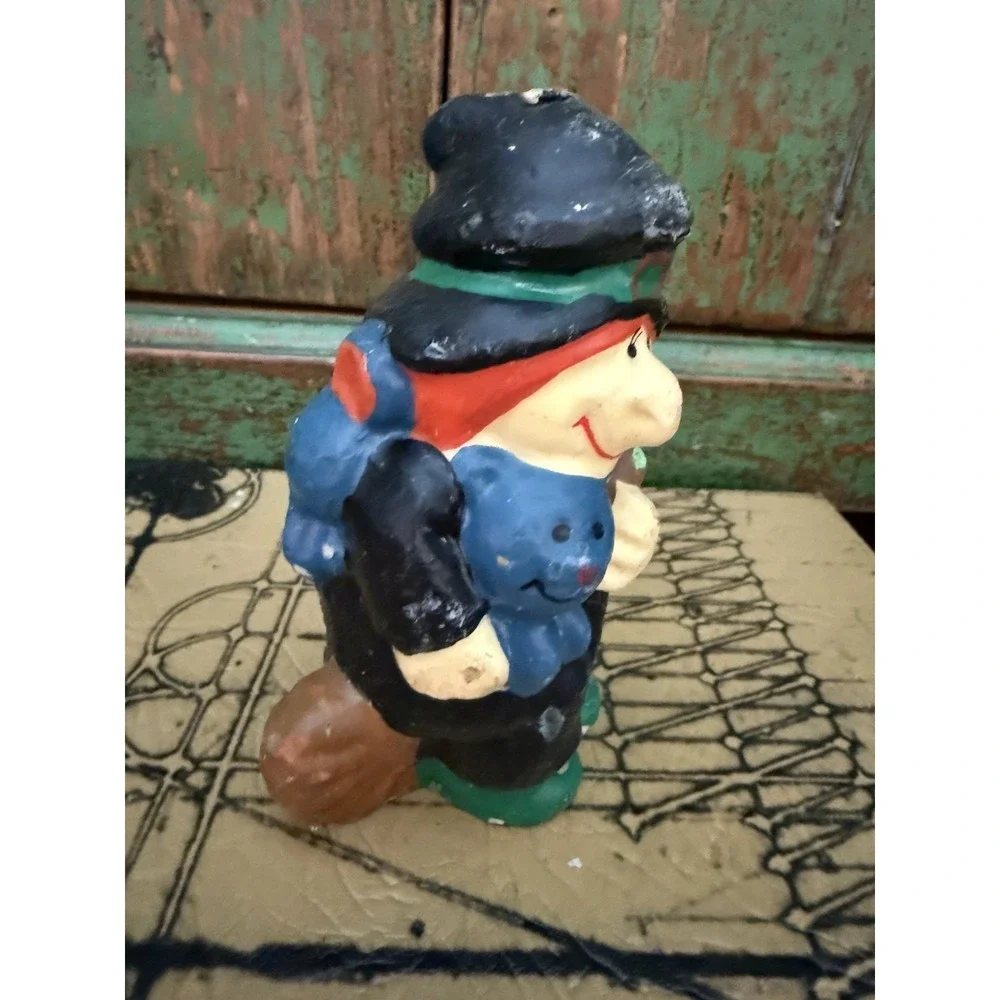Vintage Halloween Candle Lot Witch Lantern Ghost Family See Photos